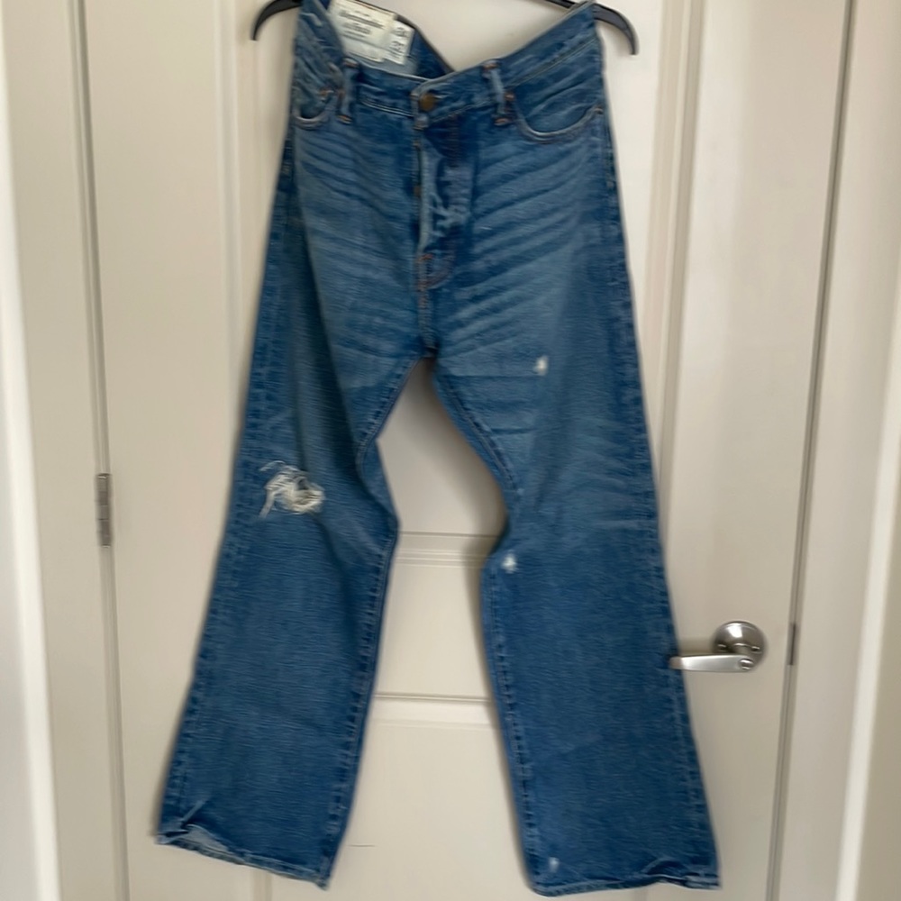 Abercrombie & Fitch distressed jeans 34 x 32